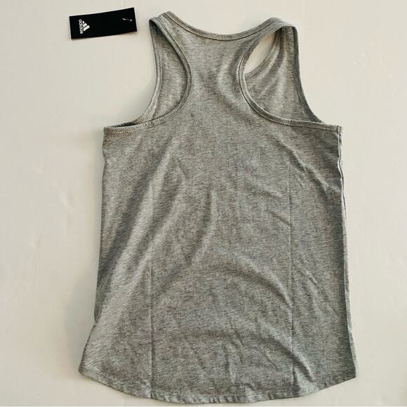 Adidas | Racer Back Front Tie Knot Tank Tops Logo NWT L 14 Animal Print Rainbow - Picture 2 of 8